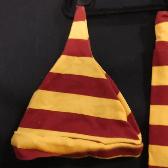 Unbranded - Harry Potter Gryffindor Striped Baby Set - Pants & Hat Only - Picture 3 of 15